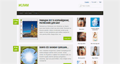 Desktop Screenshot of islom.info